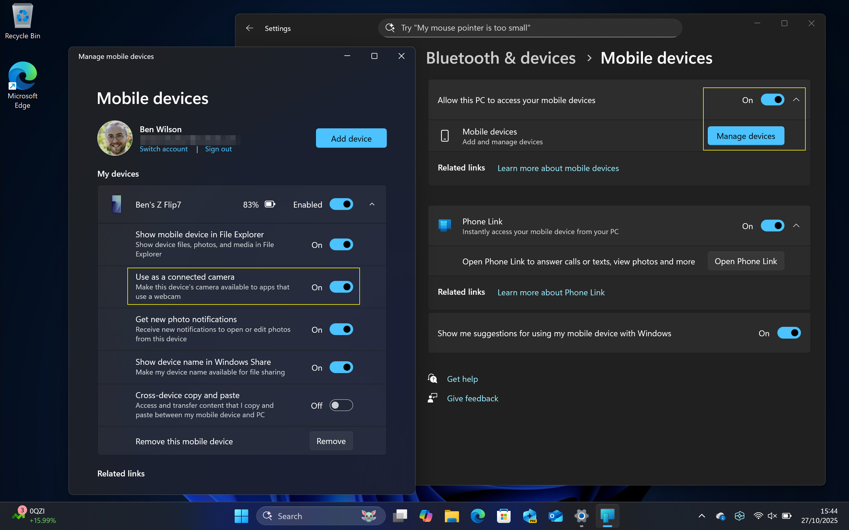 ((Image credit: Ben Wilson | Windows Central)|(Image credit: Ben Wilson | Windows Central))