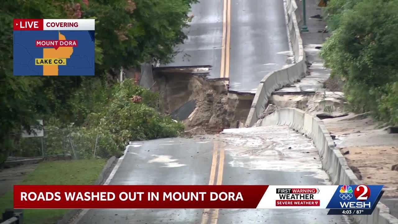 Florida ﻿lieutenant governor tours Mount Dora after 17 inches of rain ...