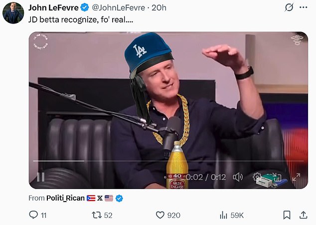 Judge's son Gavin Newsom mocked for claiming well-connected family had to 'hustle to pay the bills'