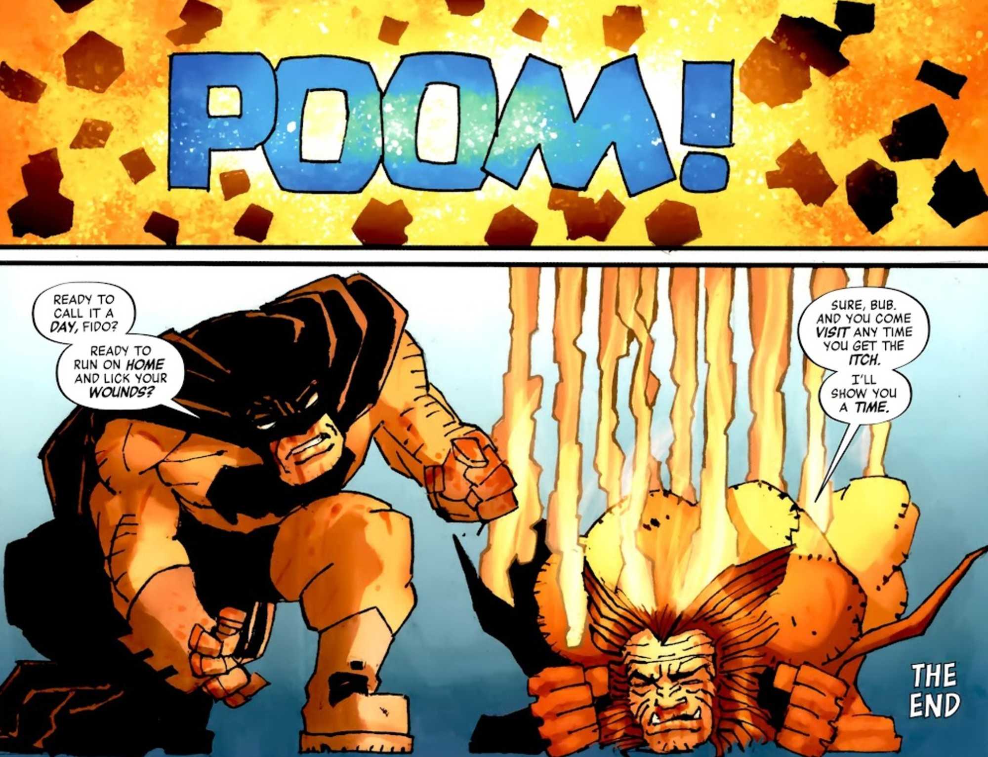 batman vs wolverine result