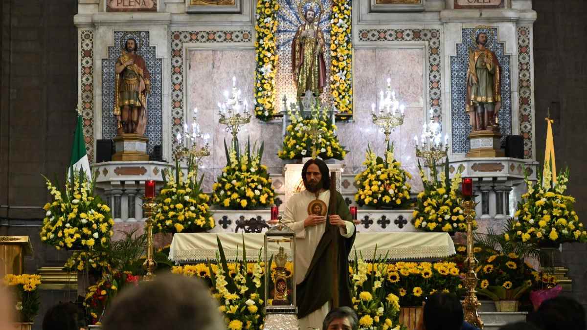 Atención. Estos son los horarios de las misas de San Judas Tadeo en la ...