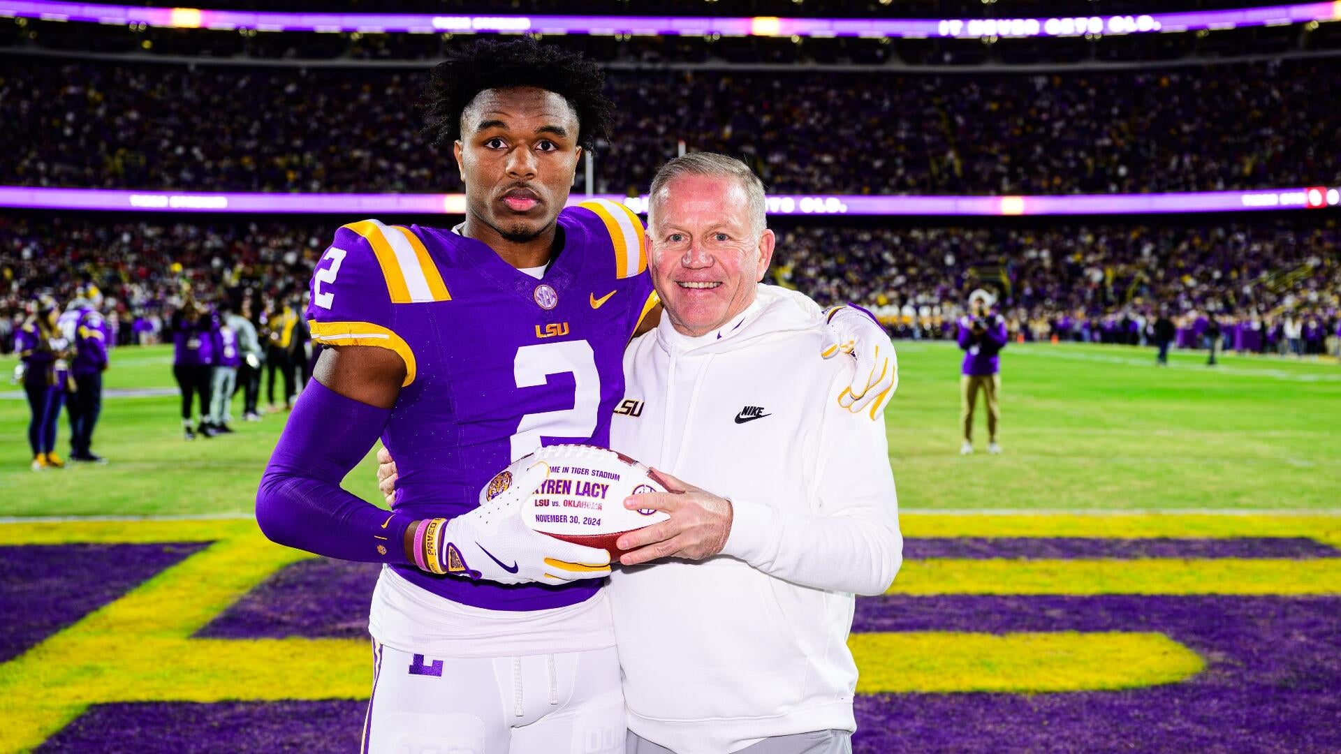 Kyren Lacy's father says Brian Kelly never reached out after his son's