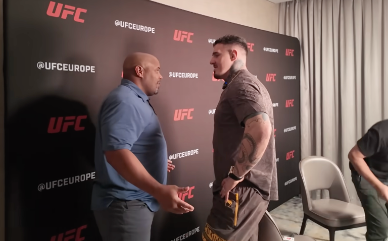 Daniel Cormier 'a little upset' Tom Aspinall released viral hot mic ...