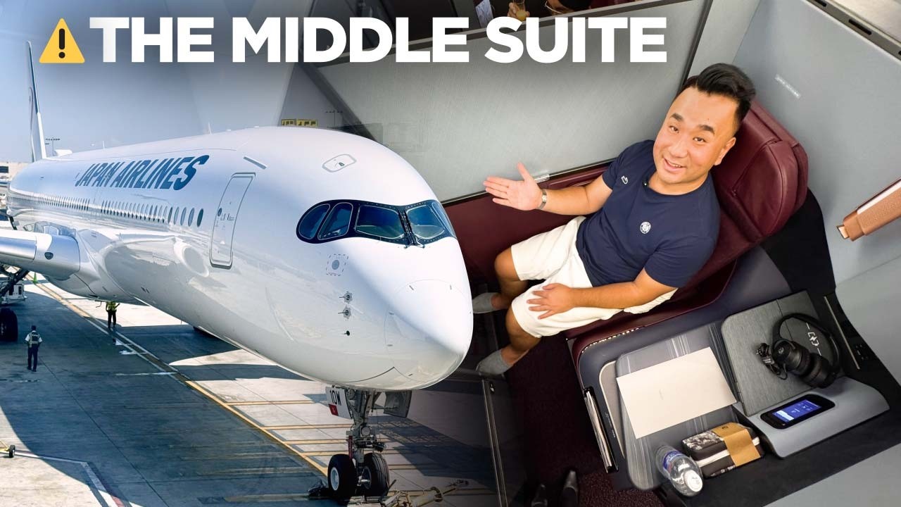 Japan Airlines new business class: The middle suite ⚠️