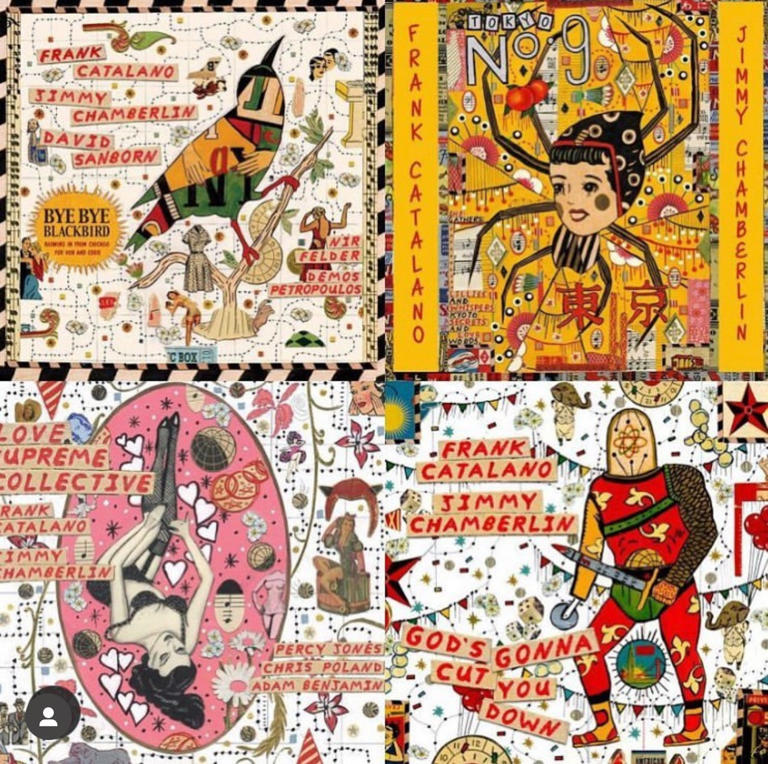Prolific Chicago based artist Tony Fitzpatrick celebrated