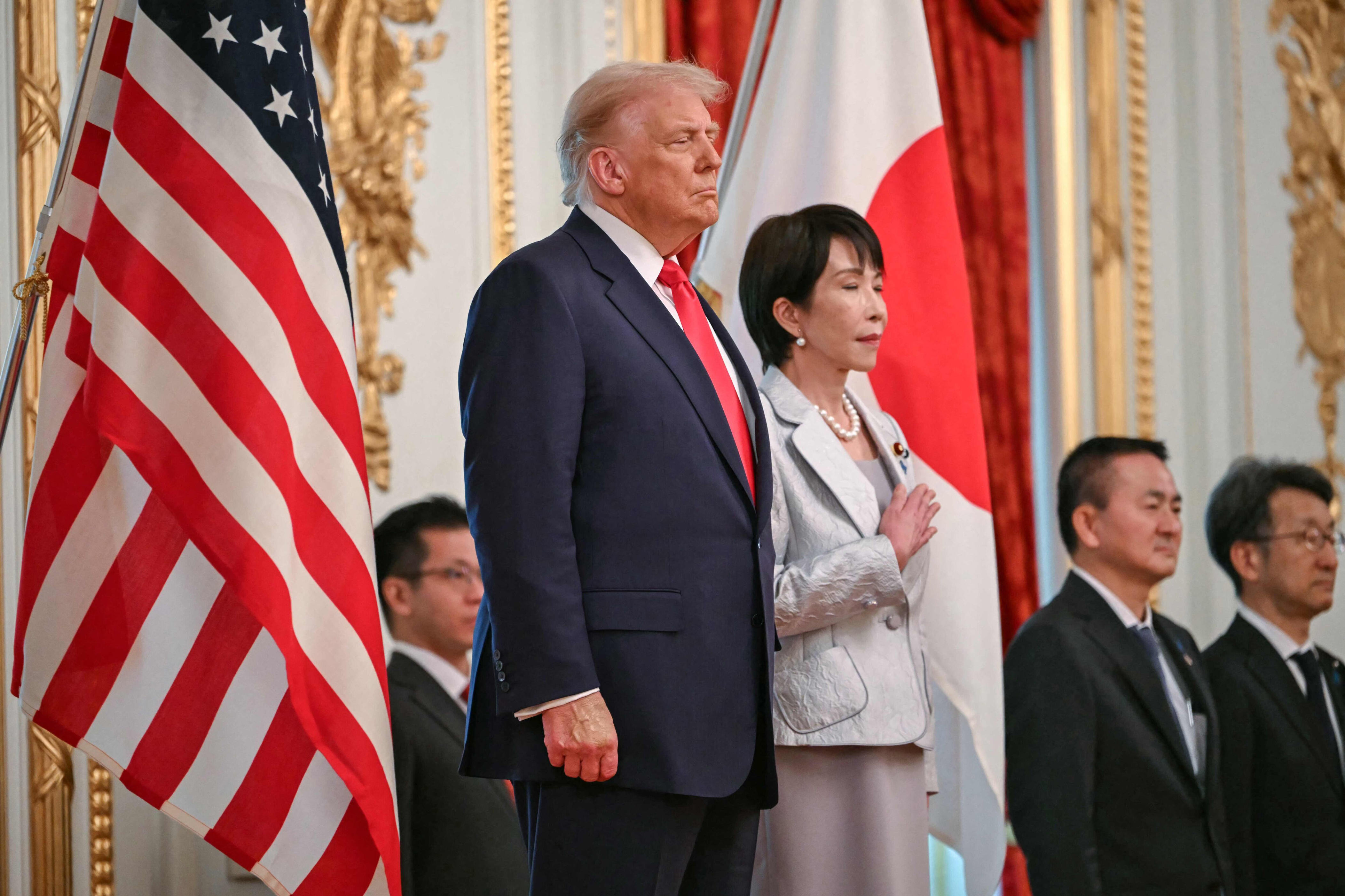 Trump, Takaichi Ink 'Japan MASGA' Pact, Visit Nuclear Carrier