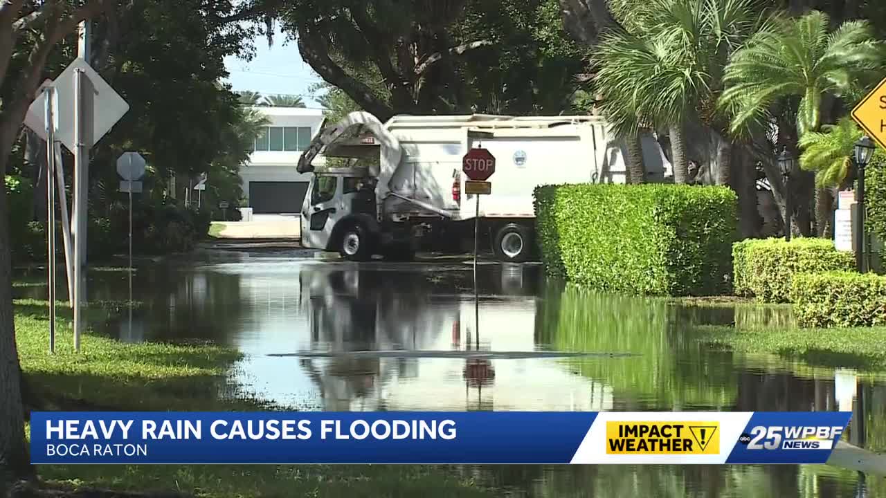 Boca Raton residents and a local business face flooding challenges ...