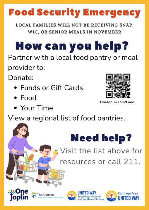Joplin non-profits unite to tackle food security emergency