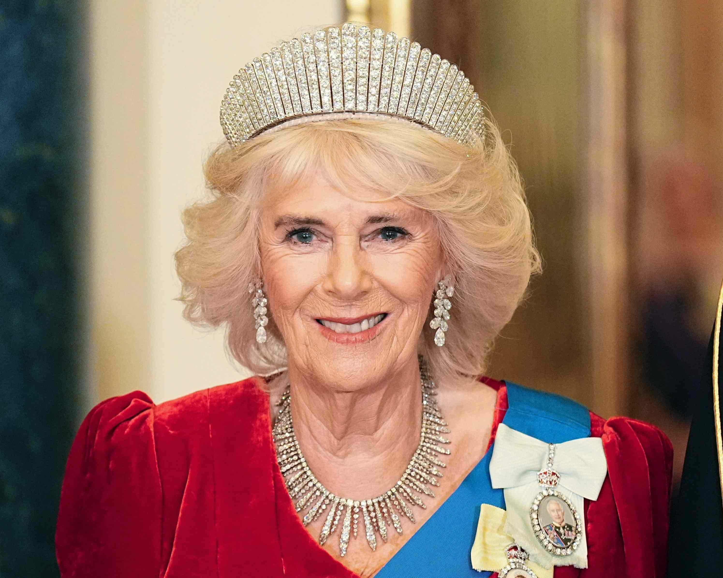 Getty Images Queen Camilla in 2024.
