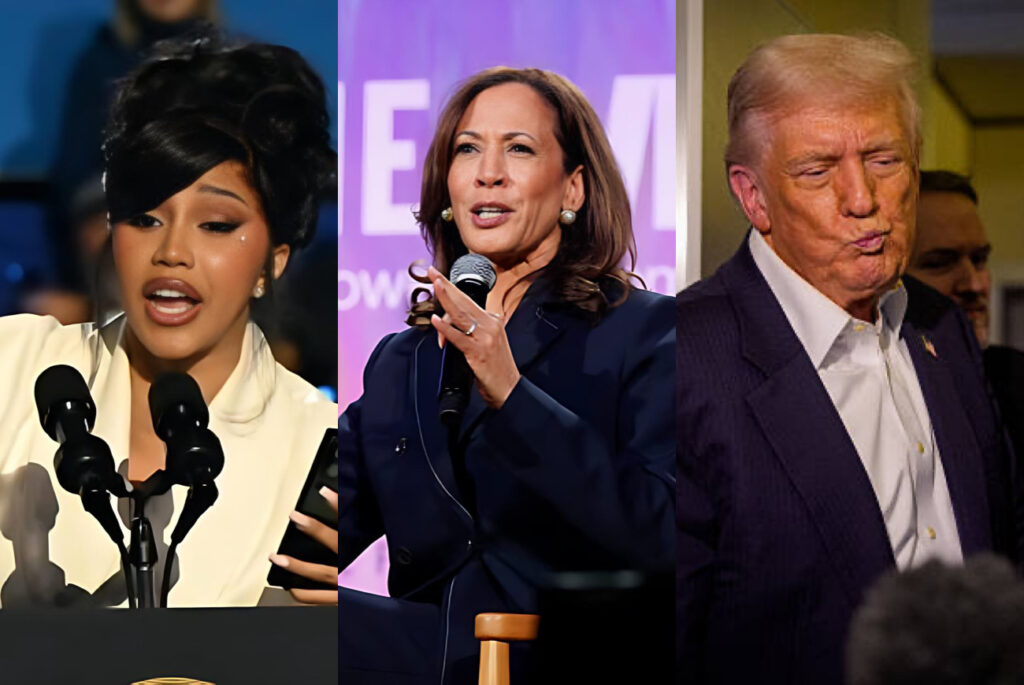 Cardi B Opens Up About Her Decision To Back Kamala Harris During ...