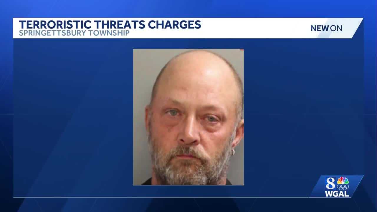 York County police arrest man for terroristic threats after he ...