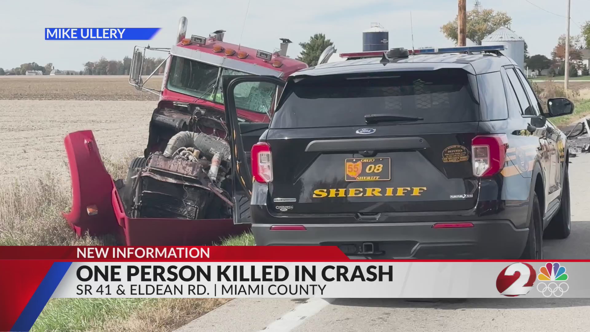 One person killed in crash on SR-41
