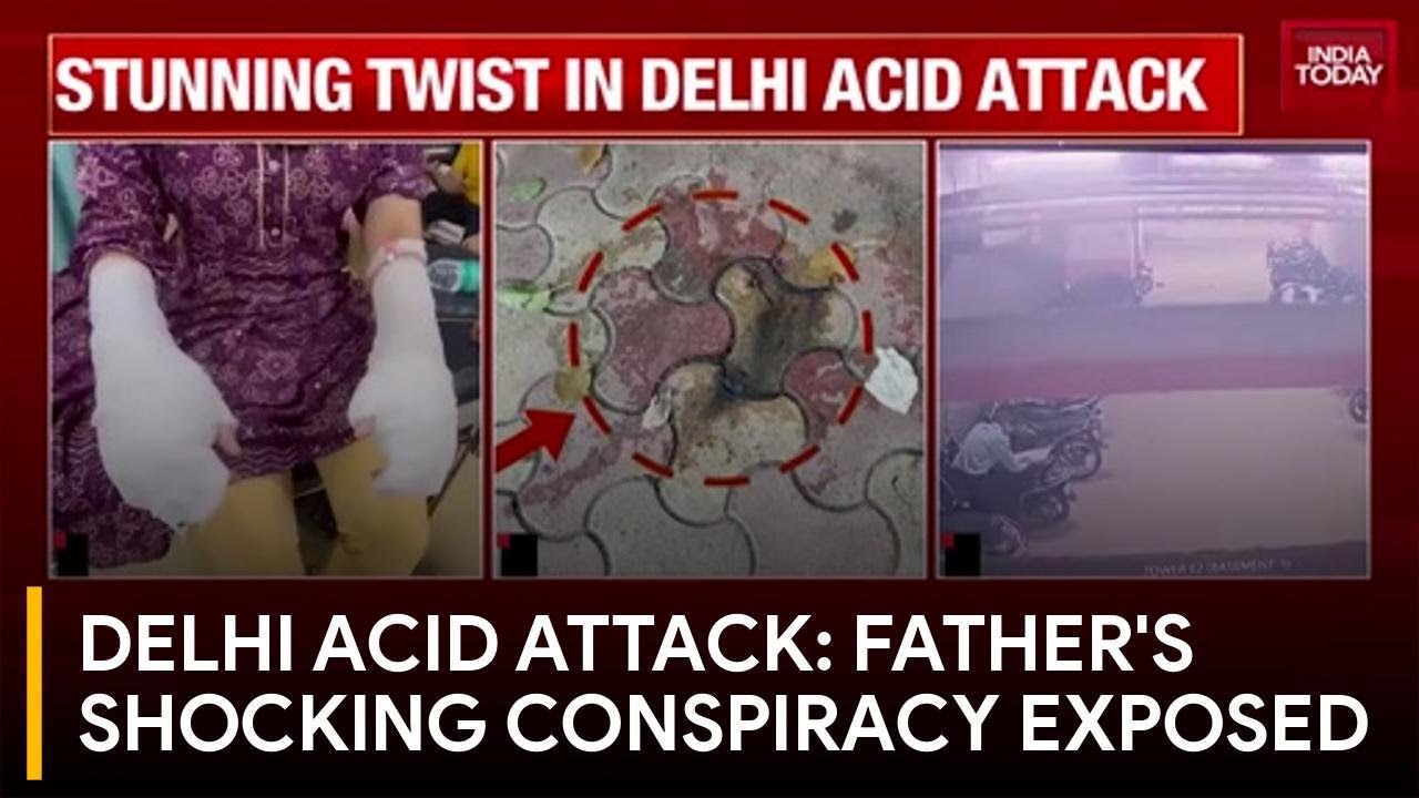 Delhi Acid Attack Hoax: Father Arrested for Plotting Fake Attack on Own ...