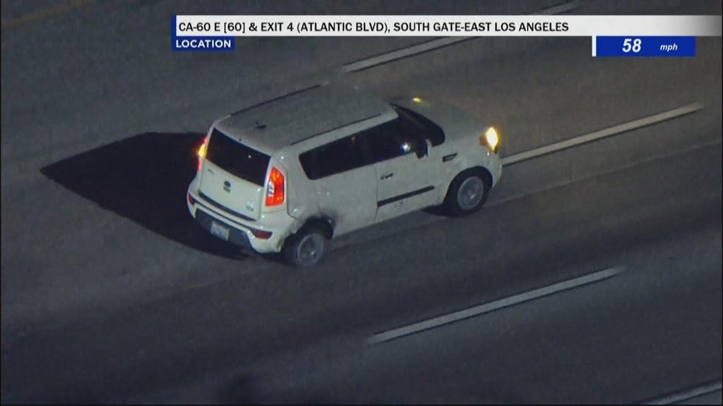 Attempted murder suspect leads police pursuit through LA County