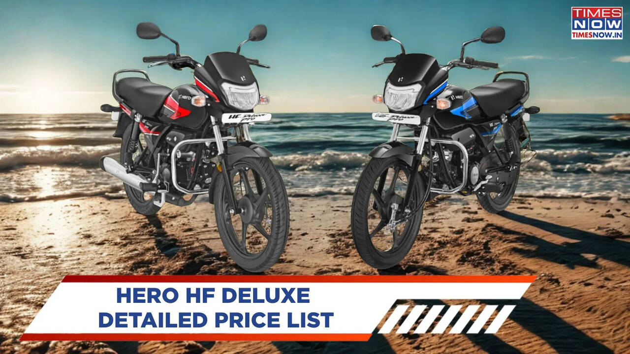 Hero HF Deluxe — Price, Variants And Key Highlights