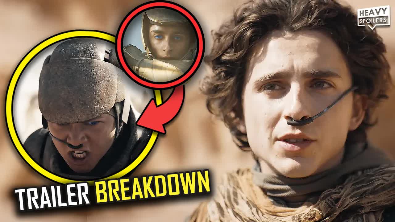 Dune part 2 official trailer breakdown | Easter eggs, plot points and ...