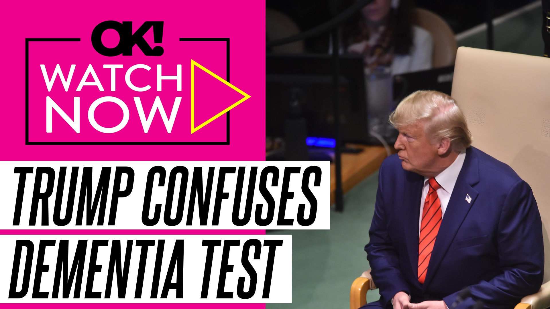 Donald Trump Mistakes Dementia Screening for 'Very Hard' IQ Test While ...