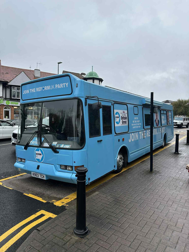 Why Reform UK's battle bus travelled through Buckinghamshire as party ...