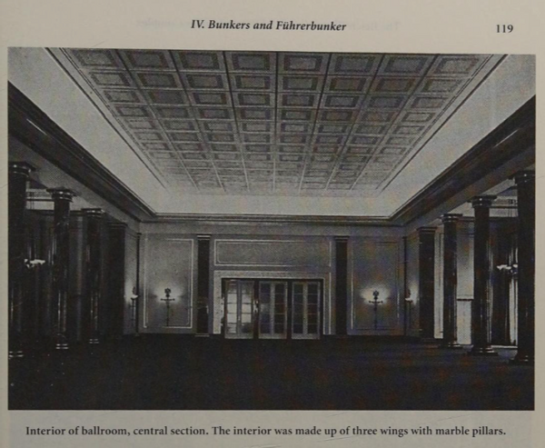 Did Hitler build a ballroom after coming into power?
