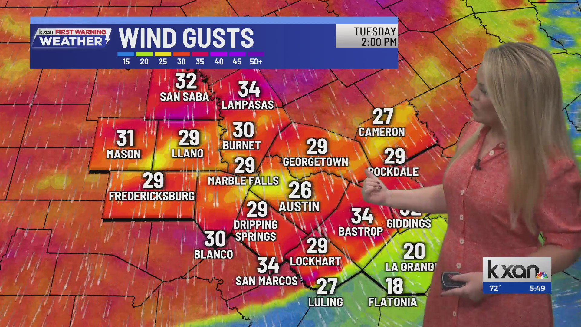 Cold front brings gusty winds, extreme fire danger | Oct. 28 forecast