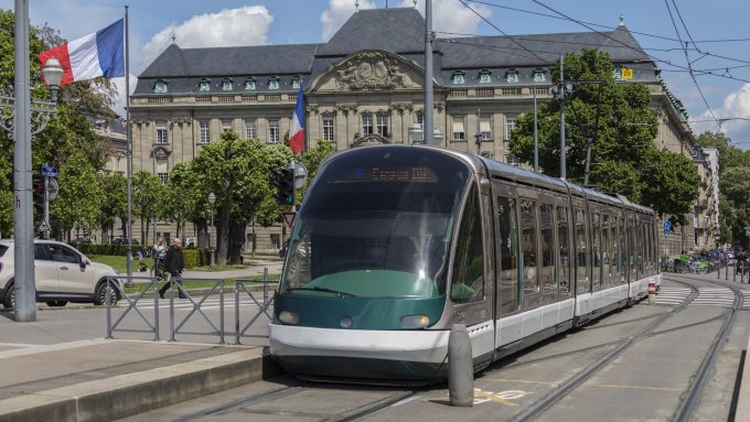 enfant percuté tramway Strasbourg