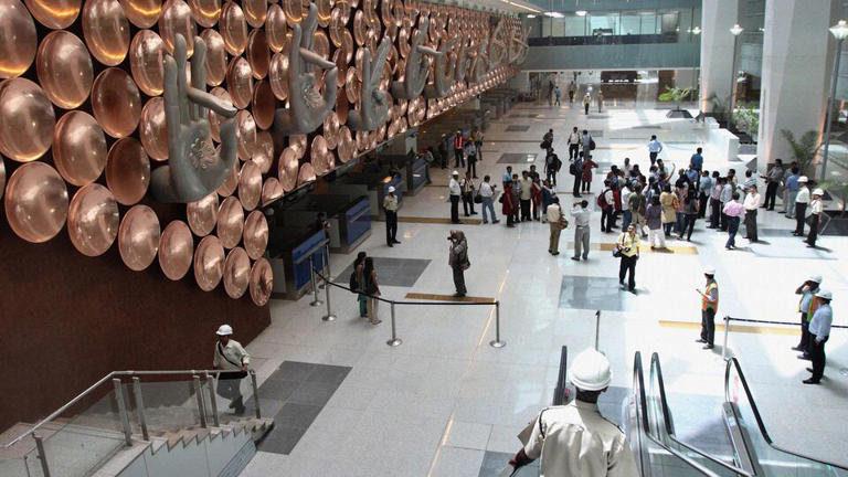 Terminal 3 of Indira Gandhi International Airport, New Delhi, India