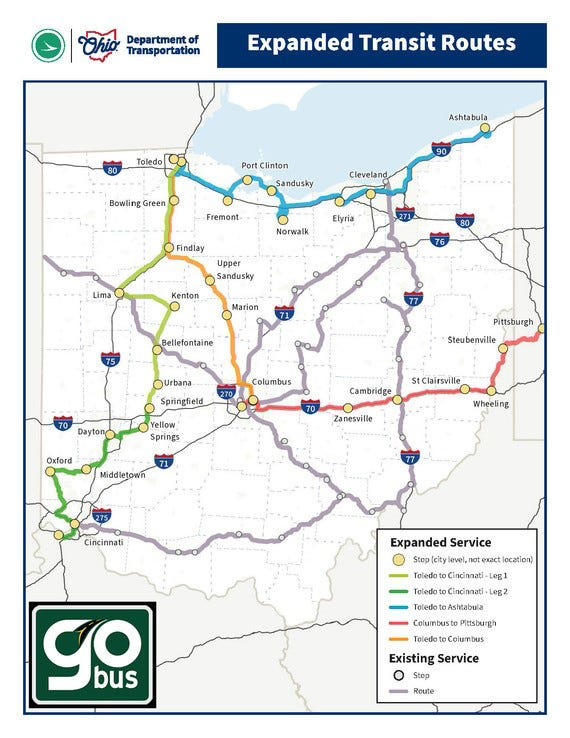 GoBus expands into northwest Ohio with new stops and more routes
