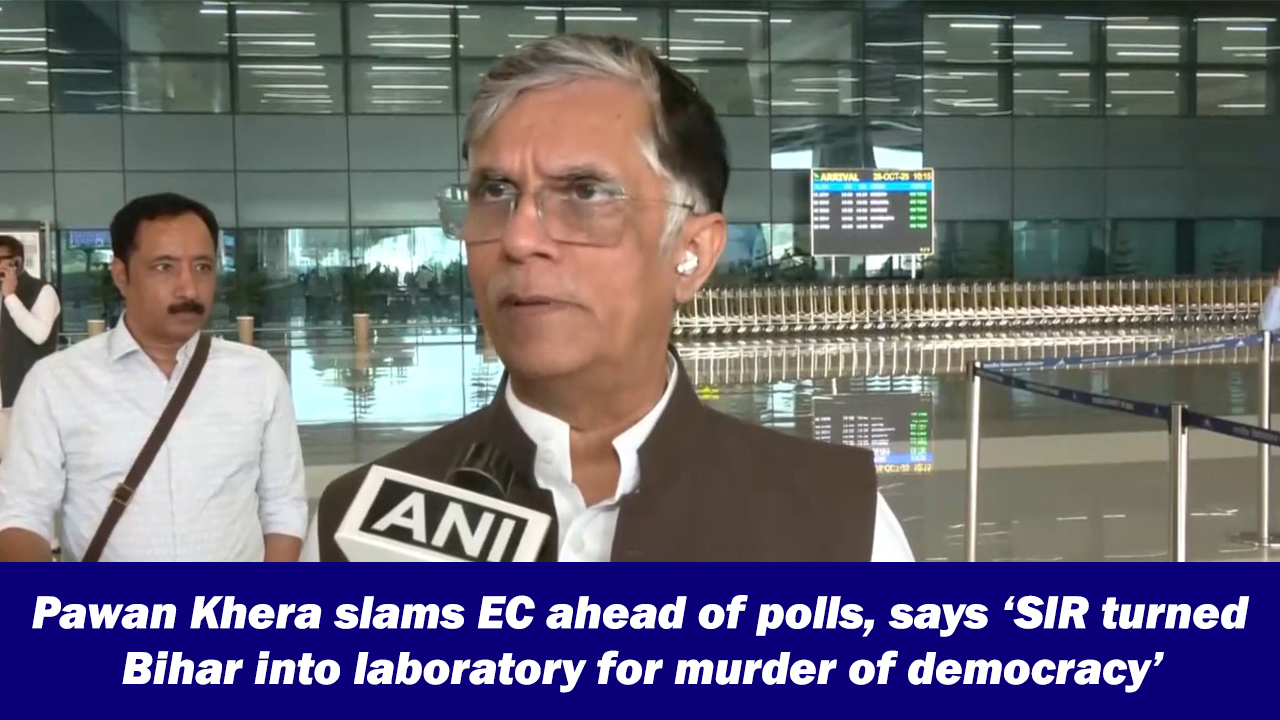 Pawan Khera slams EC ahead of polls, says ‘SIR turned Bihar into ...