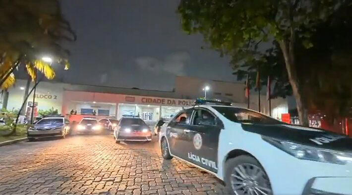 Megaoperação no Rio de Janeiro mira traficantes do CV. Foto: Reprodução/Governo do RJ