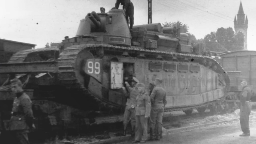The Giant French Tank That Broke Itself