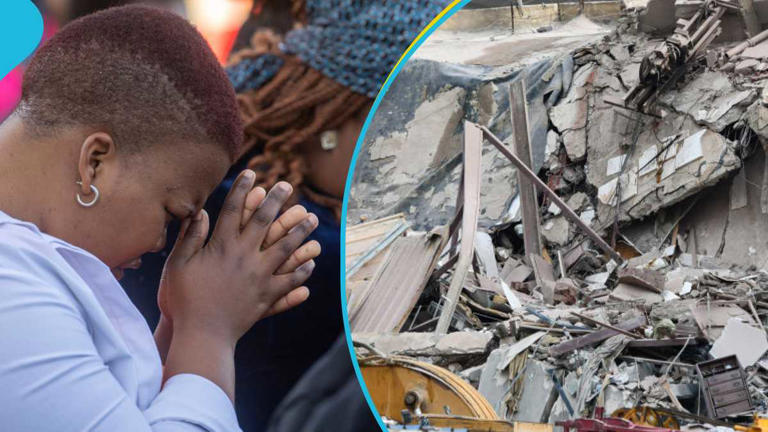 Building collapses at Roman Ridge, people trapped under rubble