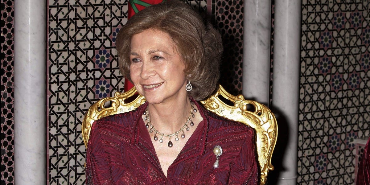 Se cumplen 20 años del encuentro de la reina Sofía con Sophia Loren: la