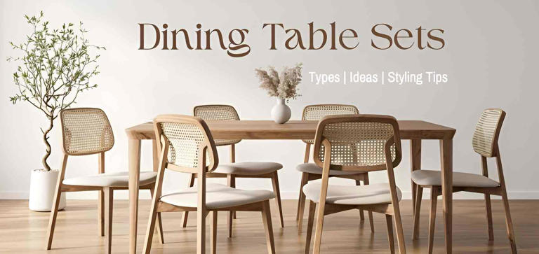 Dining Table Sets That Define Your Home: Types, Styling Tips and Must ...