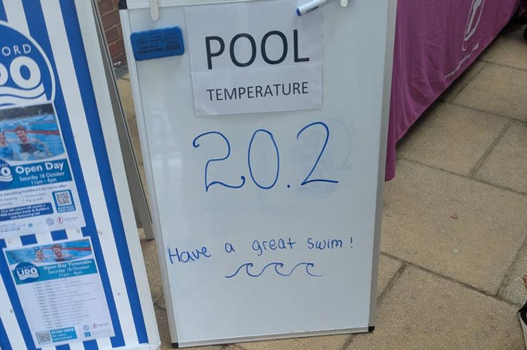 I braved Guildford Lido as winter swimming got underway, and I was glad ...