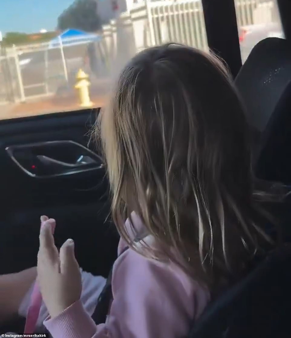 Erika Kirk cries after daughter's remark: 'I see daddy'