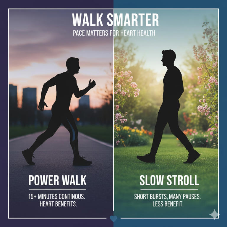 Are you walking the right way? Study reveals the best pace for your ...