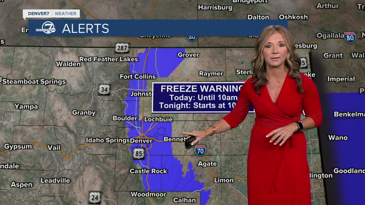 A chilly and breezy Tuesday in store across Colorado