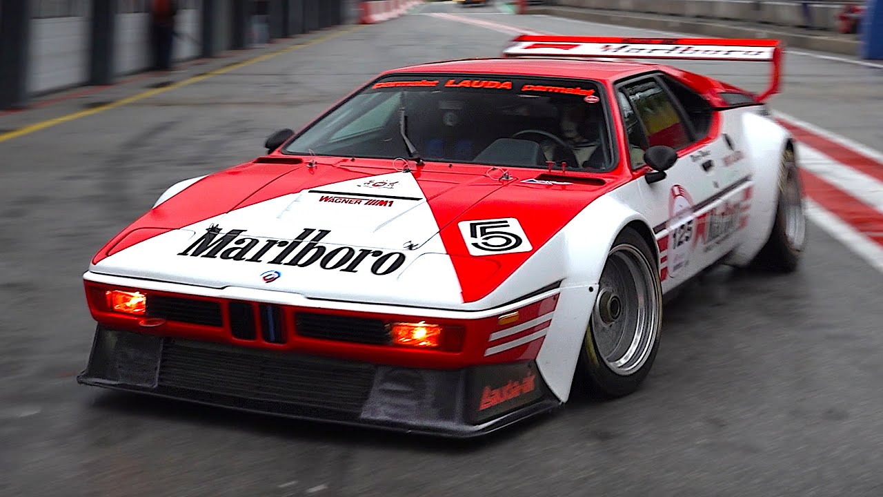 Onboard Niki Lauda’s BMW M1 Procar with Open Exhaust