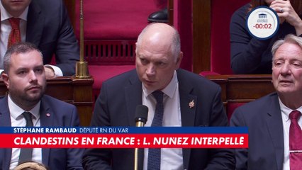 Le député Stéphane Rambaud (RN) interpelle Laurent Nuñez sur l'immigration