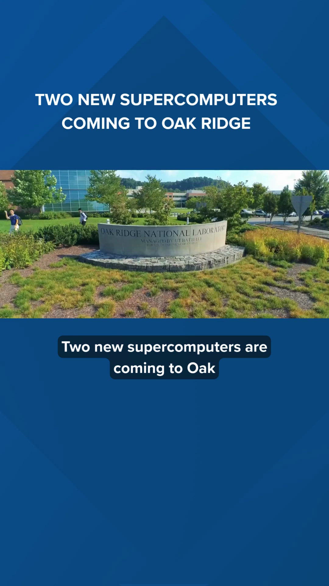 Two new supercomputers coming to Oak Ridge