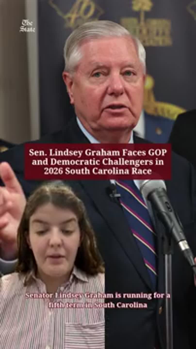 Sen. Lindsey Graham Faces GOP and Democratic Challengers in 2026 South ...