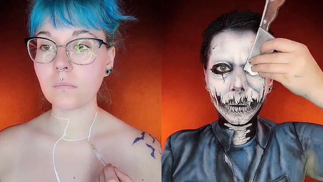 'SFX makeup artist's HYPER-REALISTIC transformation into Michael Myers ...
