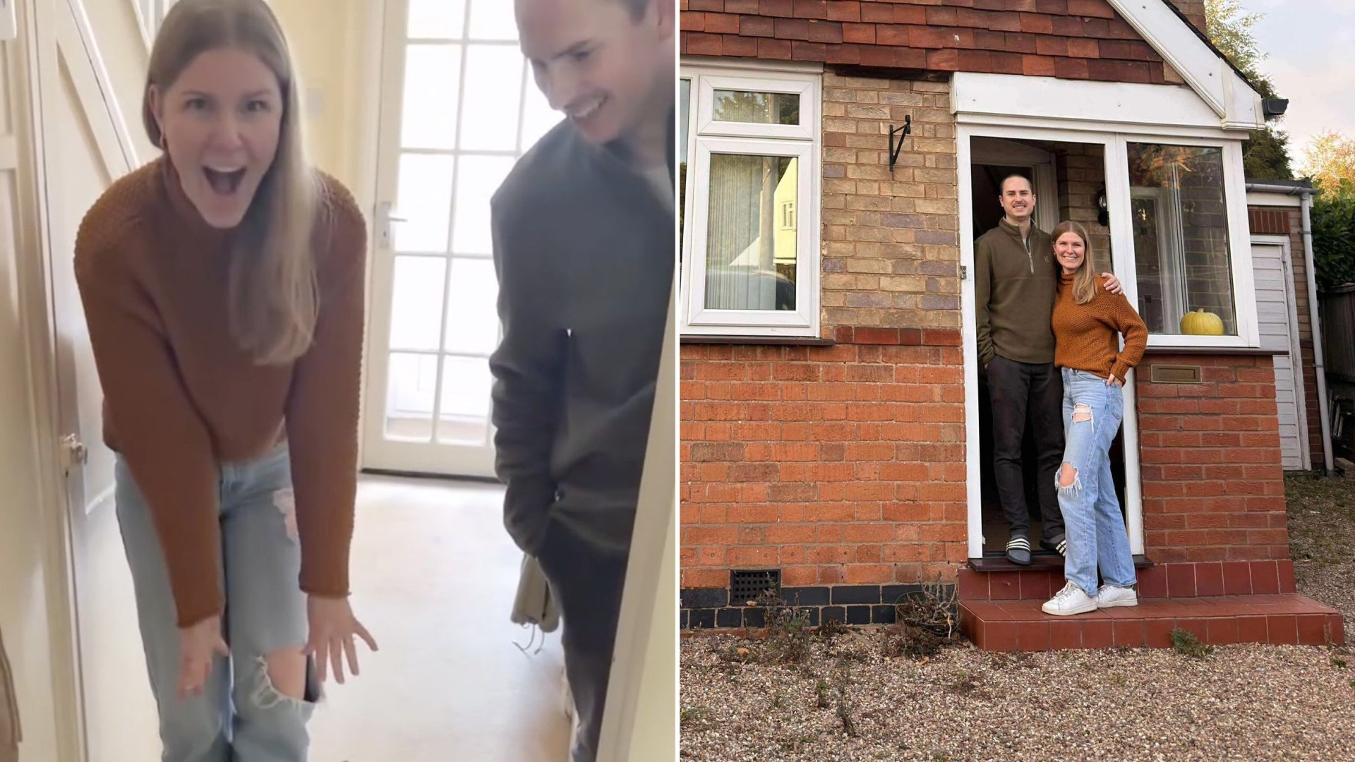 Couple find £1,800 hidden treasure under their carpet