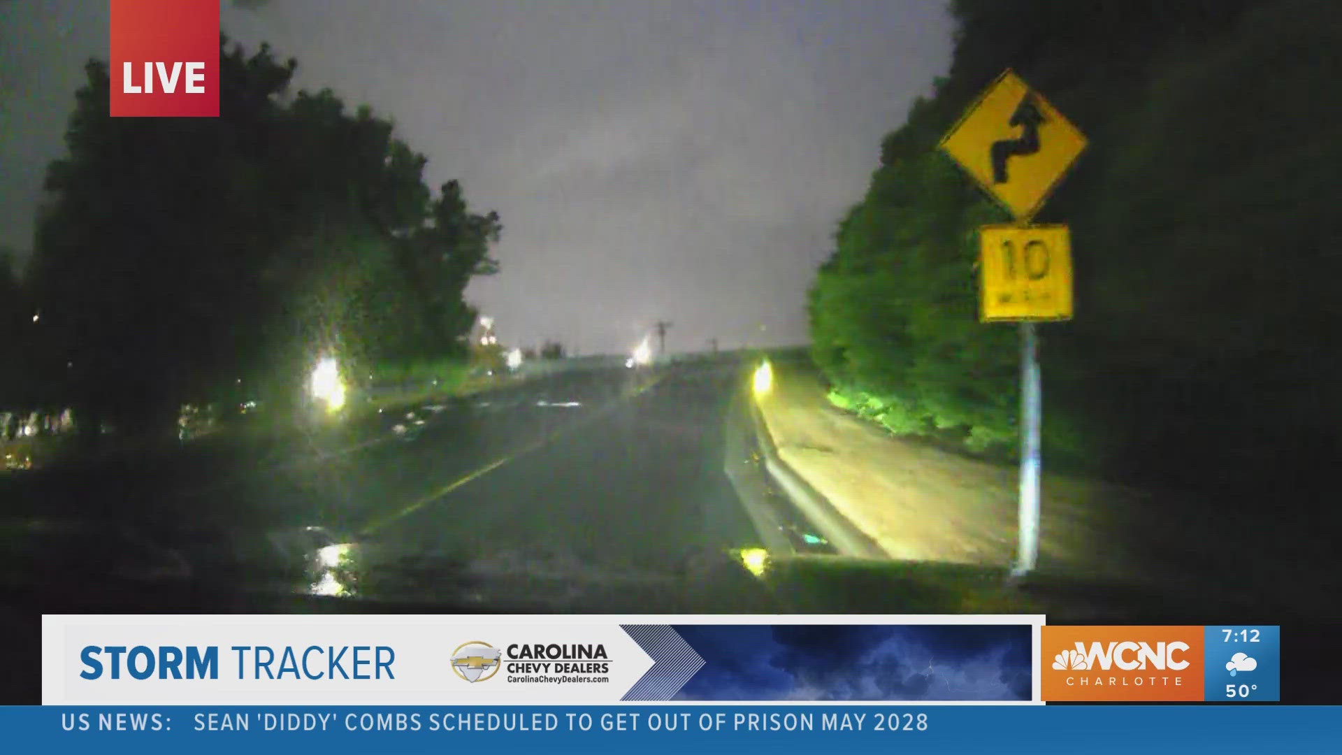 Rain falling during Tuesday morning commute