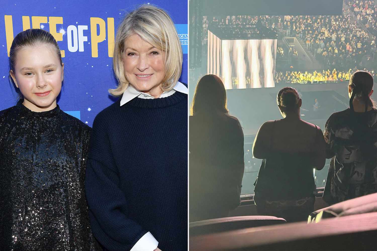Martha Stewart Takes Granddaughter Jude, 14, to Billie Eilish Concert