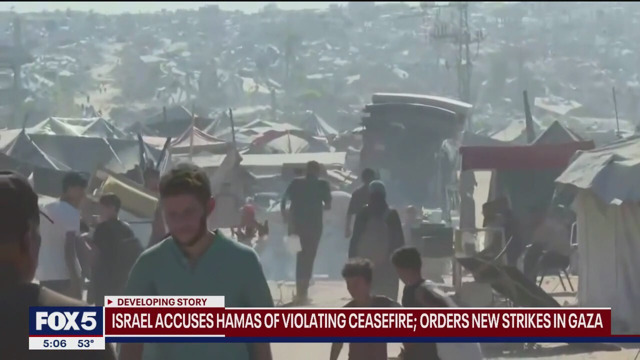 Israel launches airstrikes in Gaza after ceasefire breach