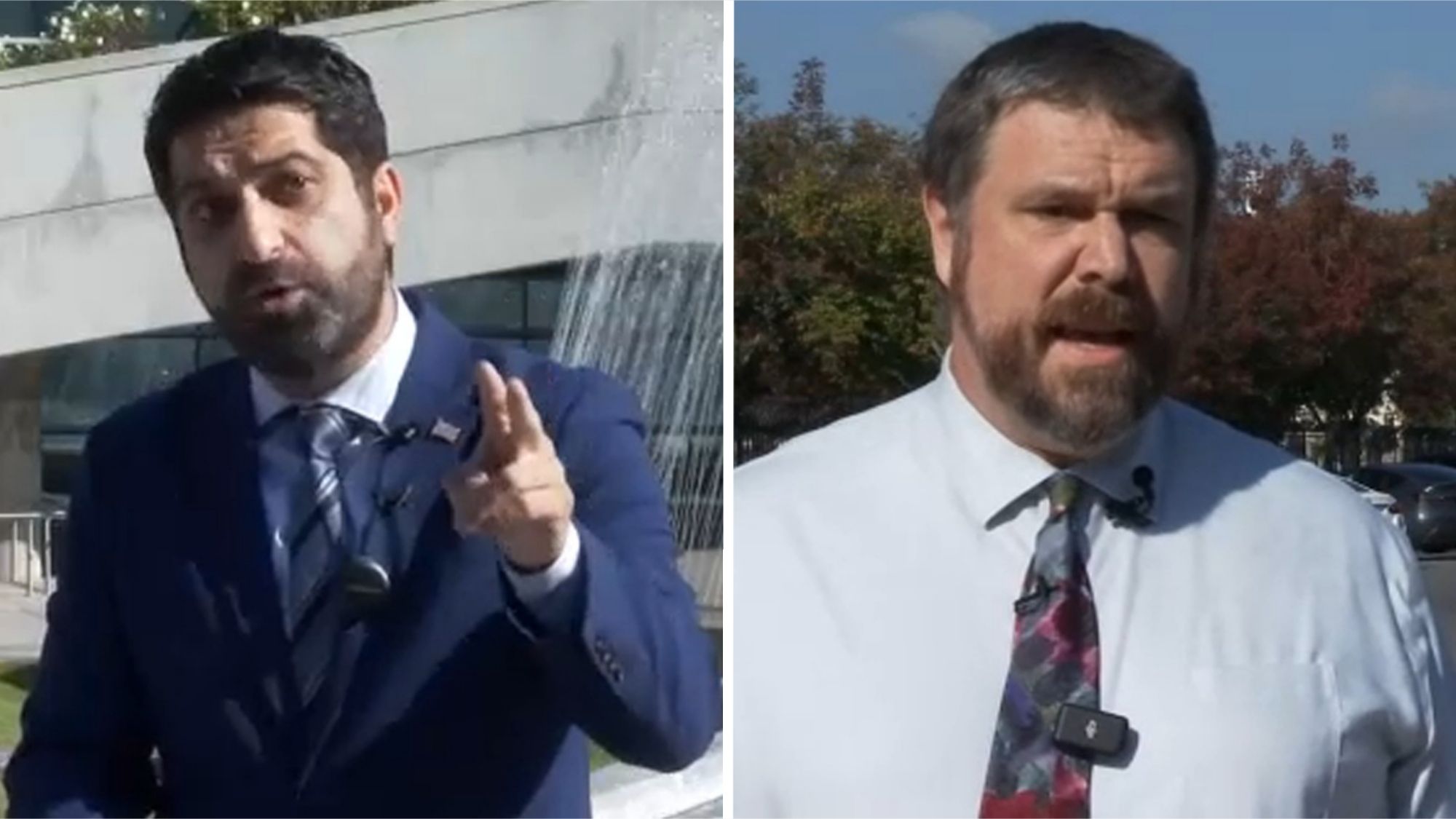Mike Karbassi makes accusations against county clerk opponent James Kus