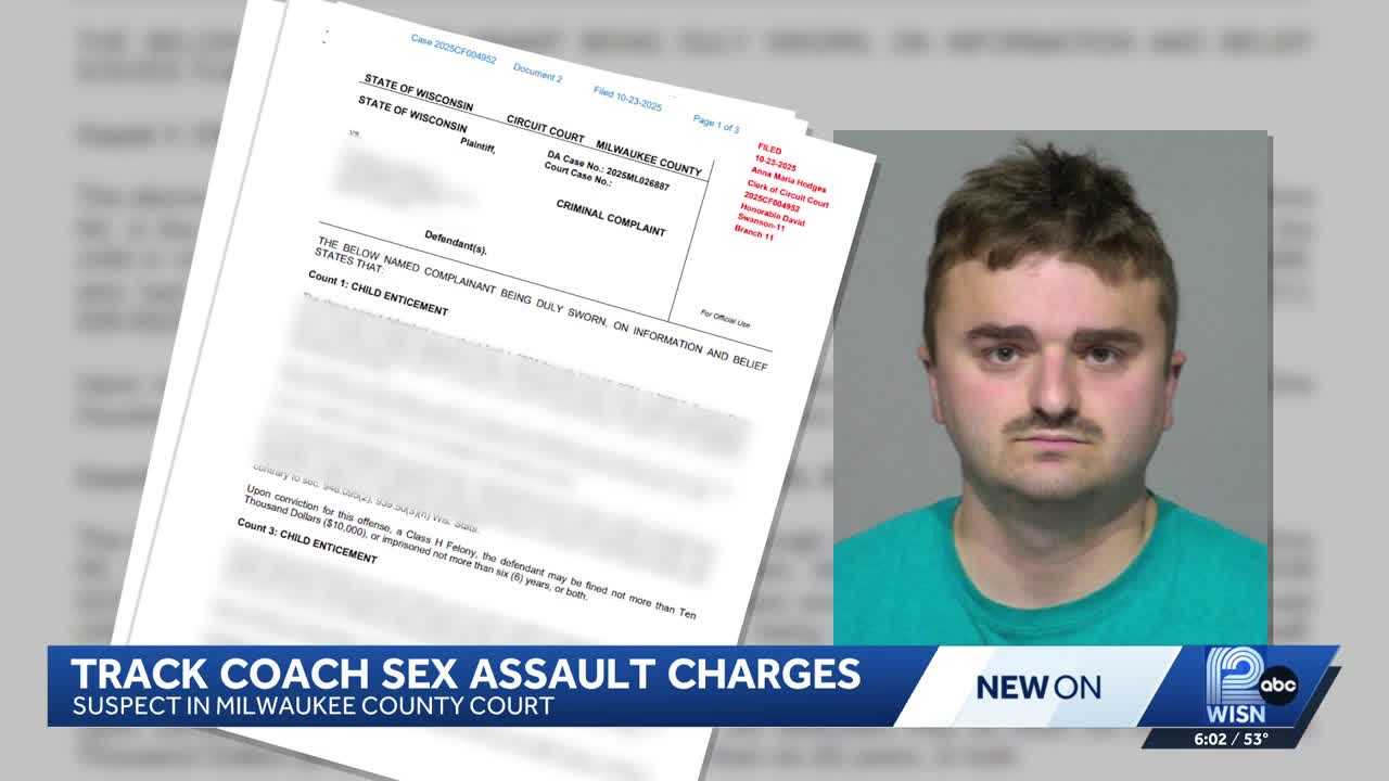 Former high school track coach charged with child enticement pleads not ...