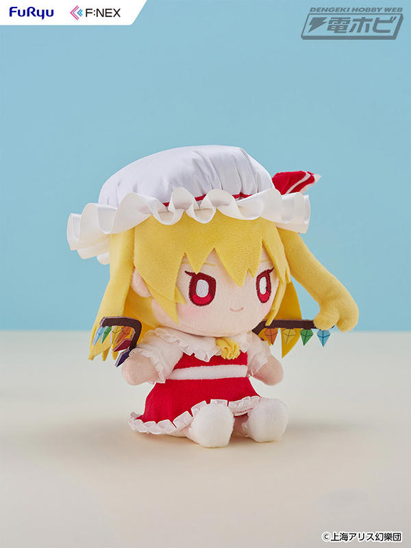 東方project ドールぬいぐるみ　レミリア　フランドール　咲夜　パチュリー オリジナルデザインの「ぱちぱち」おめめが愛らしい！『東方Project