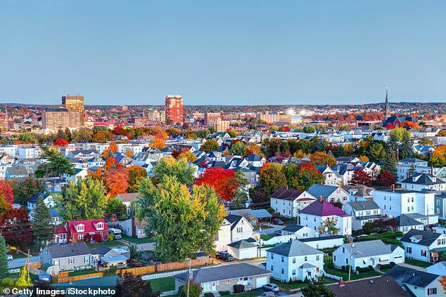 Charming New England city with stunning fall foliage crowned America's ...